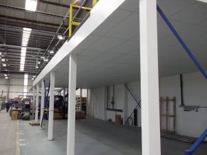 Mezzanine Floor Fire Protection can be added